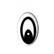 Novelty Shank Button - Eye - 19mm - 2pcs