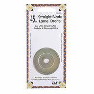 Ultra Rotary Cutter Replacement Straight Blade - 45mm