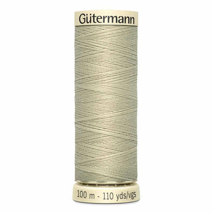 Sew-All Polyester Thread - Gütermann - Col. 522 / Corn Silk