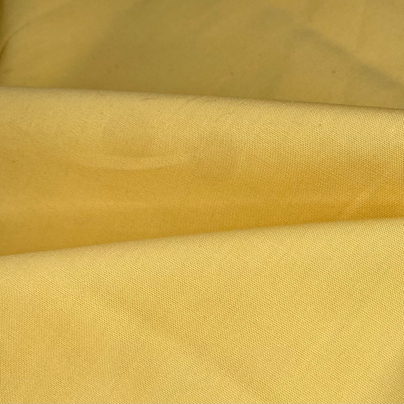 Poly/Cotton Broadcloth 44” - Yellow