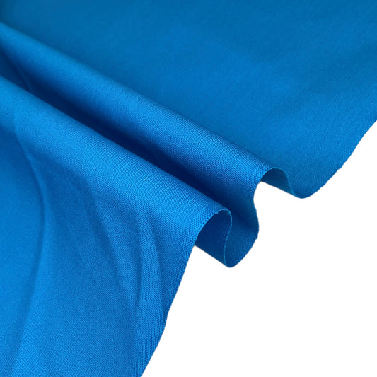 Cotton/Polyester Broadcloth - 59” - Aqua