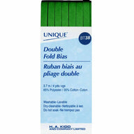 Double Fold Bias Tape - 6mm x 3.7m - Silver