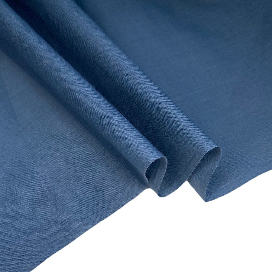 Polyester/Cotton Broadcloth - Blue Grey