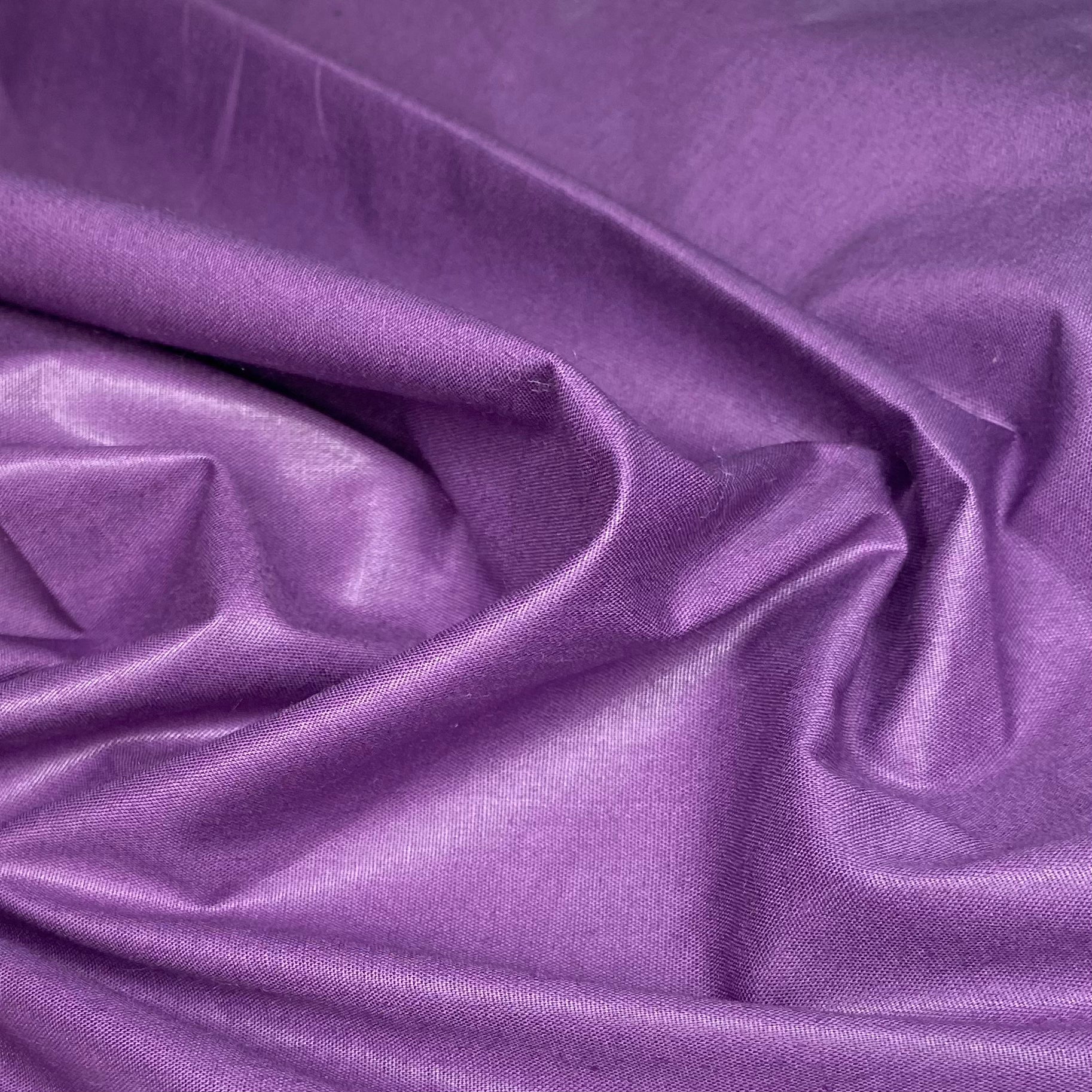 Polyester/Cotton Sateen - 4oz - Purple