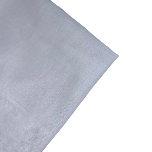 Cotton/Polyester Voile - White
