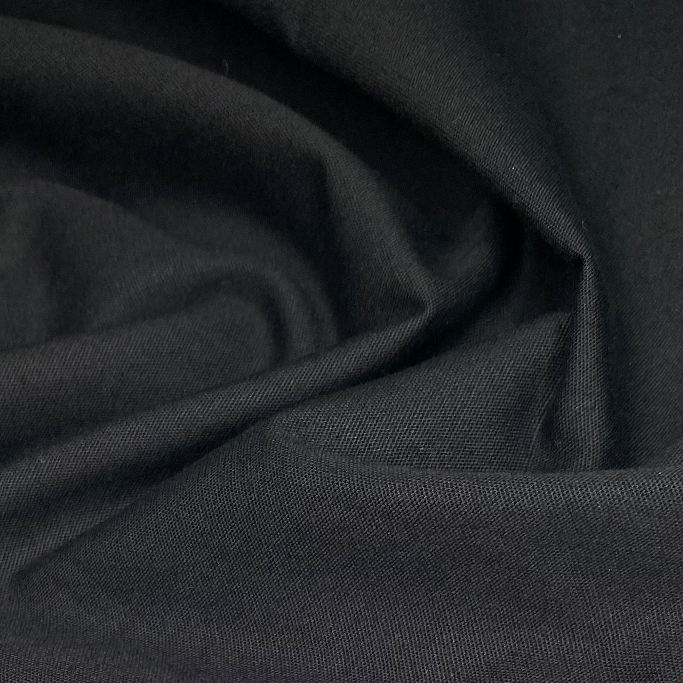 Cotton Broadcloth - 60” - Black