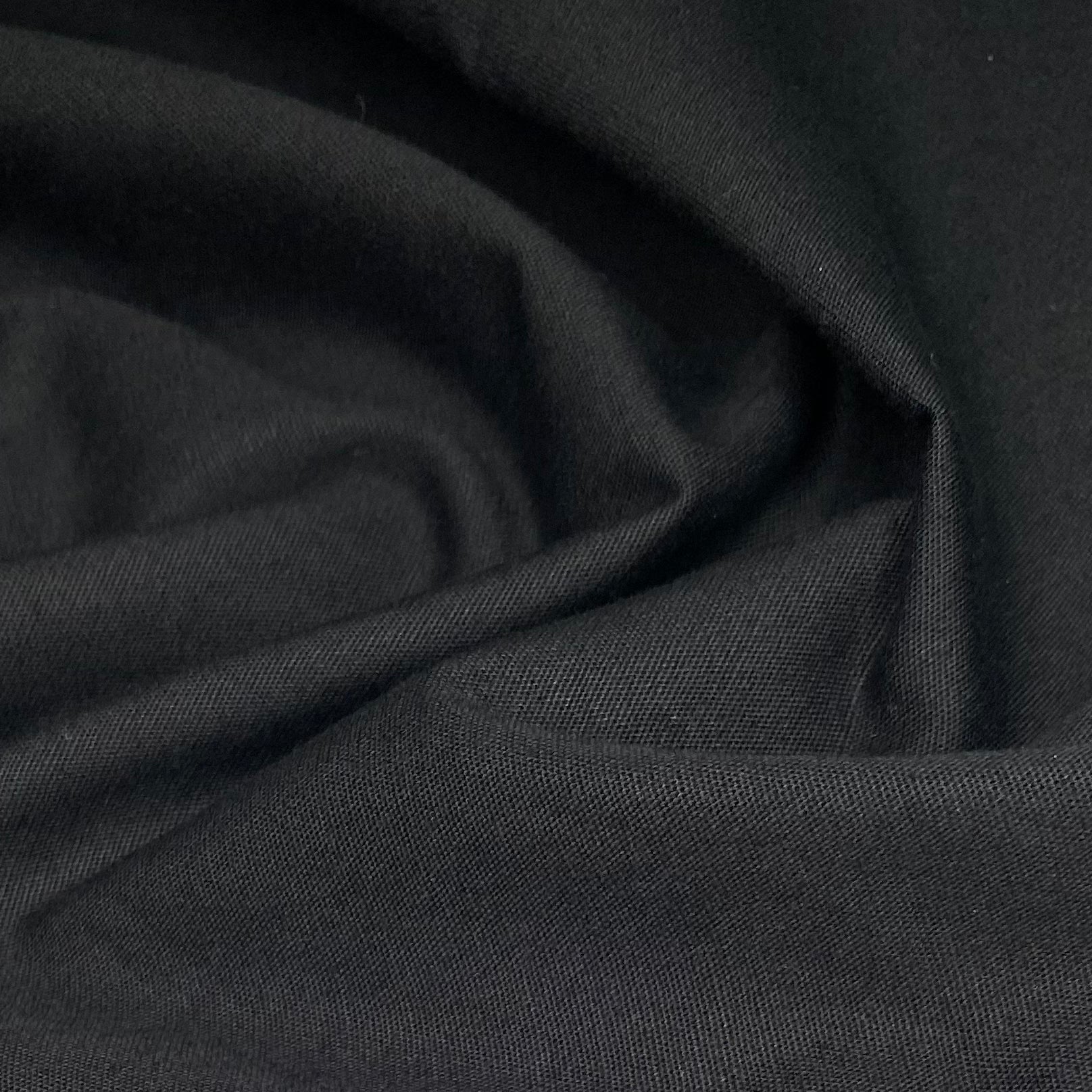 Cotton Broadcloth - 60” - Black