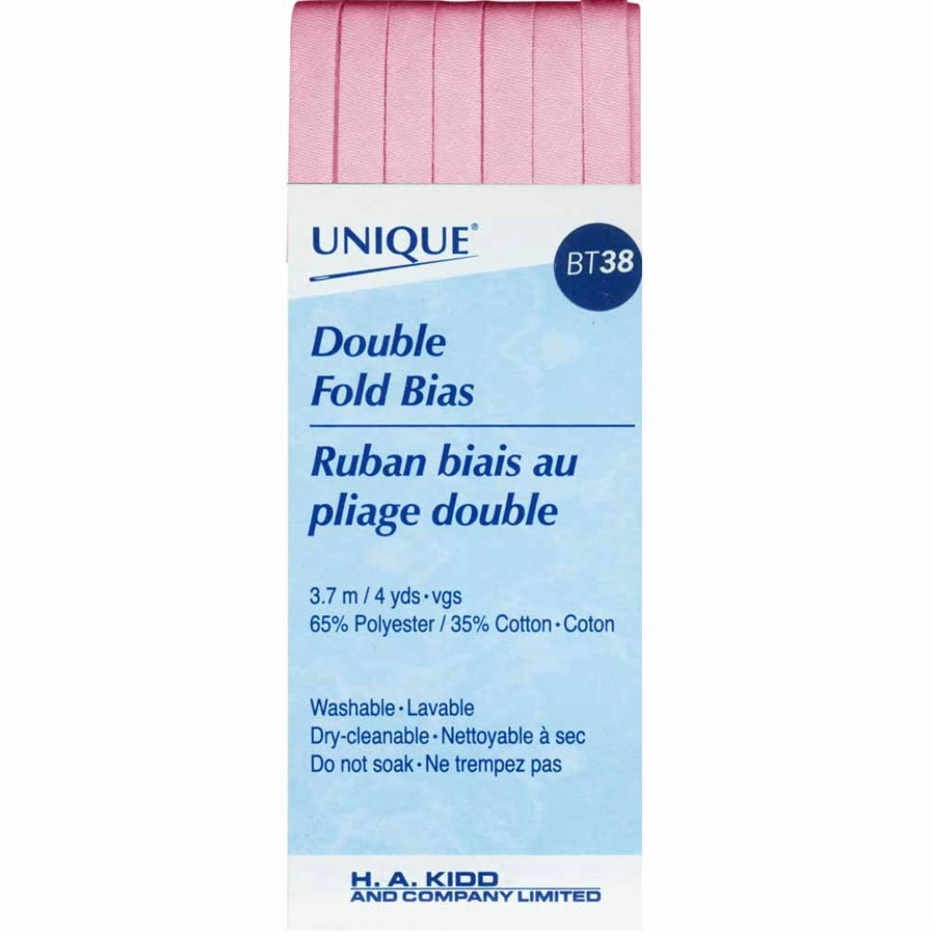 Double Fold Bias Tape - 6mm x 3.7m - Gold