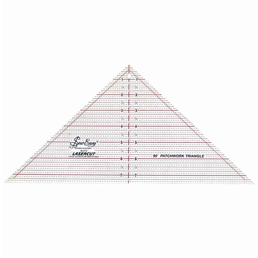 Triangle Ruler 90° - 7 1/2” x 15 1/2”