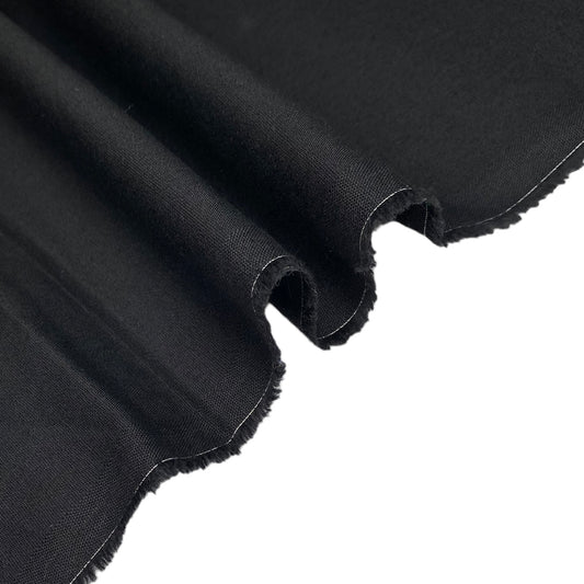 Cotton Broadcloth - 60” - Black