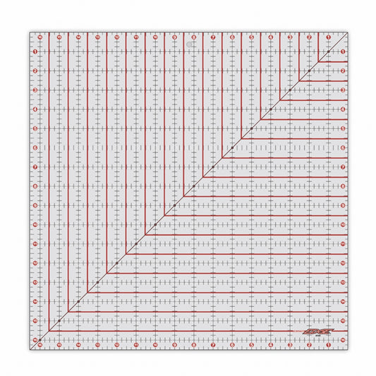 Ruler with Sharpening Edge - 16 1/2” x 16 1/2”