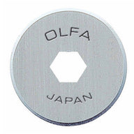 Olfa Stainless Steel Rotary Blades - 18mm - 2pc
