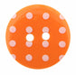 Novelty 2-Hole Button - Polka Dots - Purple - 18mm - 3pcs