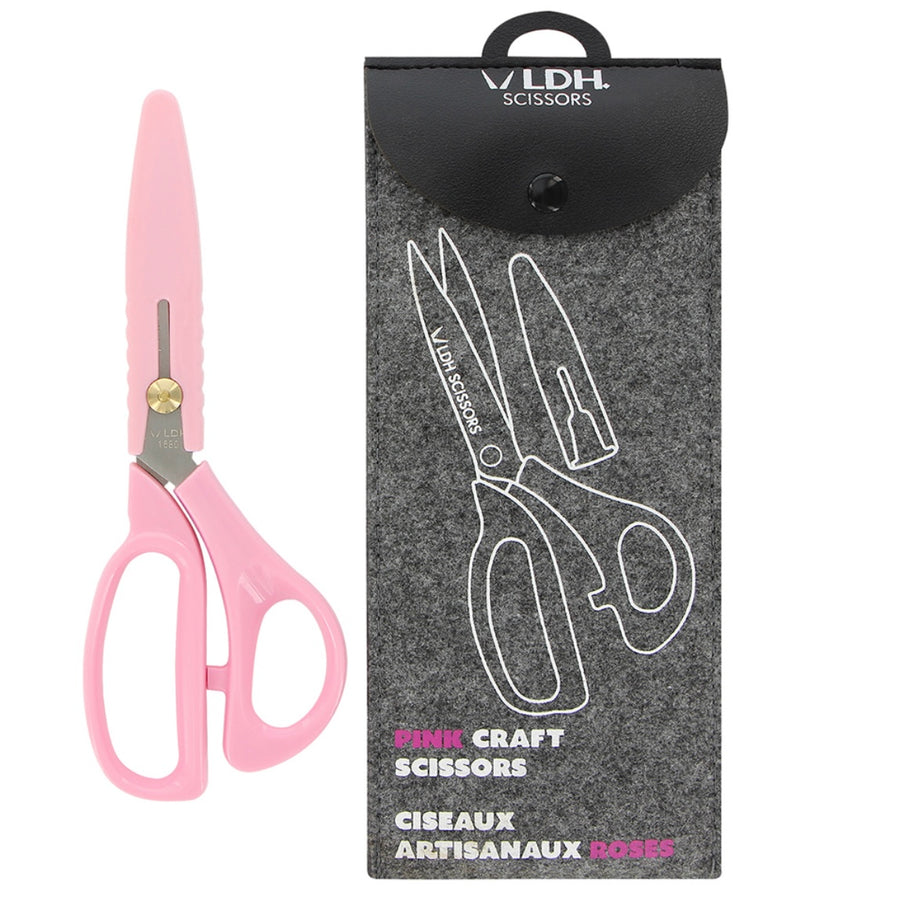 Craft Scissors - LDH - 8 1/2” - Pink