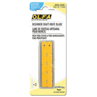 Olfa Beginner Craft Knife Replacement Blades - 2 pcs