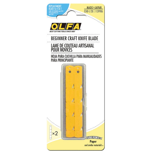 Beginner Craft Knife Replacement Blades - 2 pcs