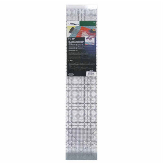 Omni Edge Ruler - 5” x 24”
