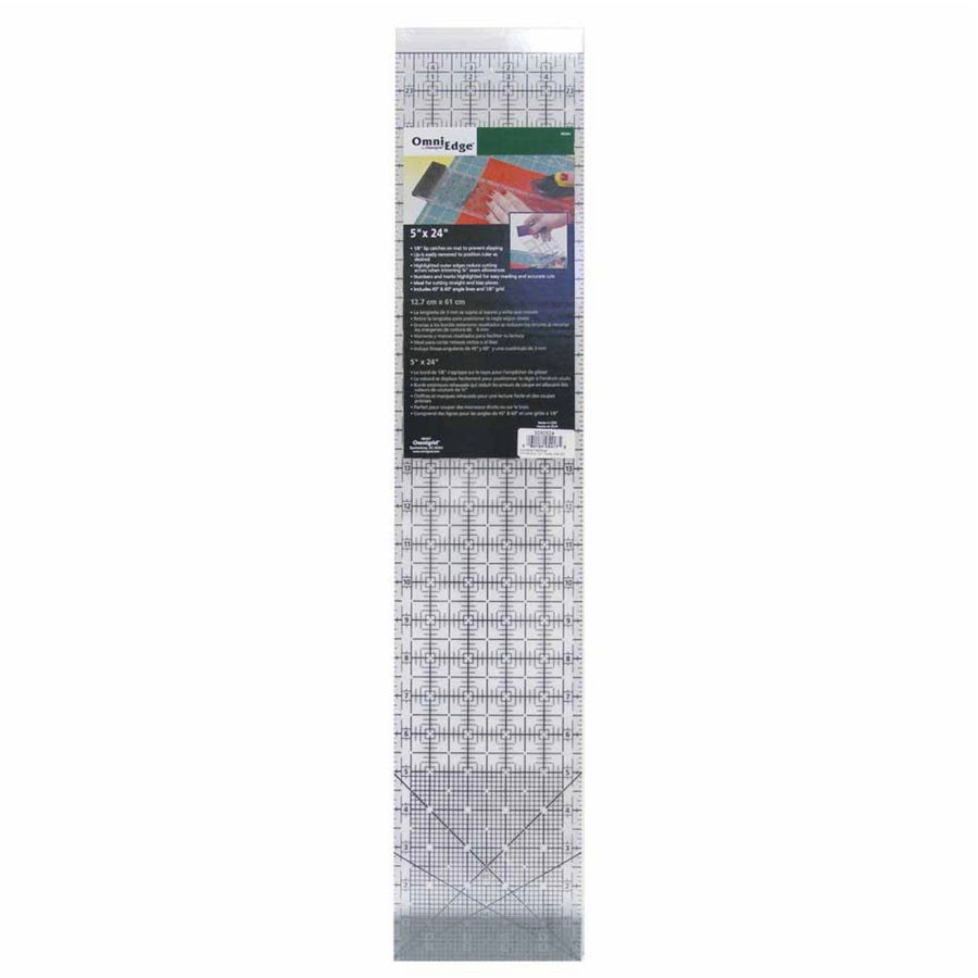 Omni Edge Ruler - 5” x 24”