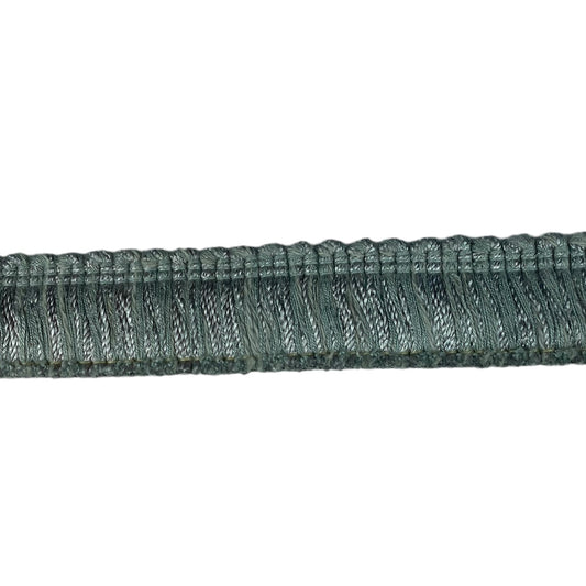 Brush Fringe Trim - Remnant 4 1/2 Yards - 30mm - Grey