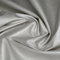 Printed Metallic Stretch Cotton - Silver