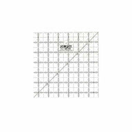 Square Frosted Acrylic Ruler - 4 1/2” x 4 1/2”