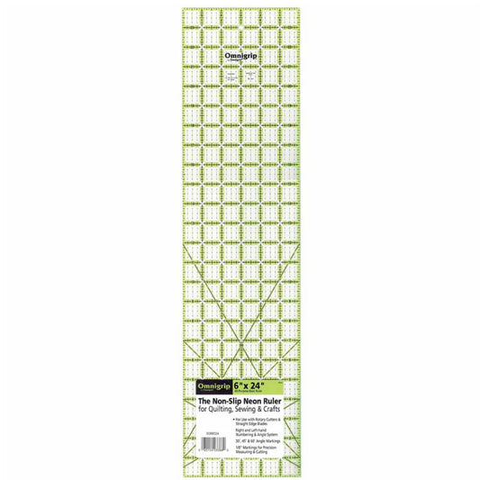 Non-Slip Ruler - 6” x 24”