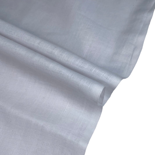 Cotton/Polyester Voile - White