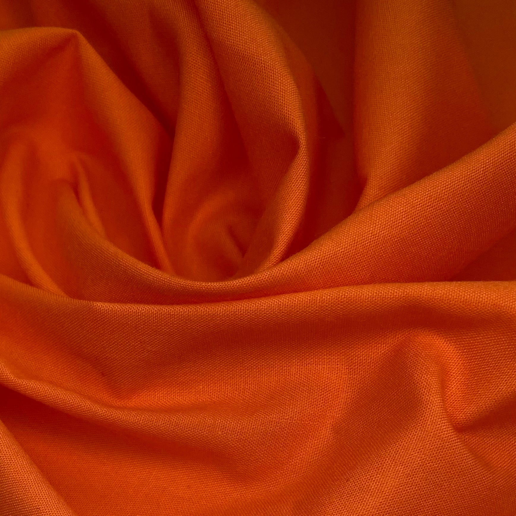 Poly/Cotton Broadcloth 44” - Orange