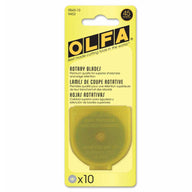 Olfa Tungsten Tool Steel Rotary Blade - 45mm - 10pc