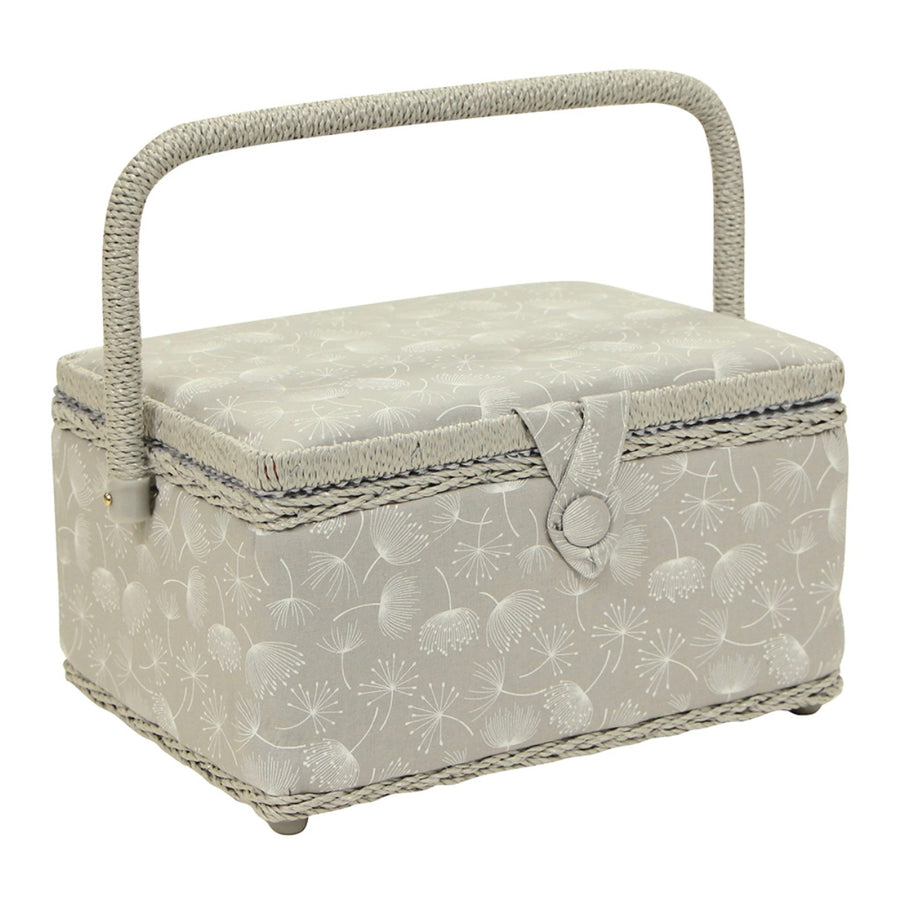 Medium Sewing Basket - Dandy Grey