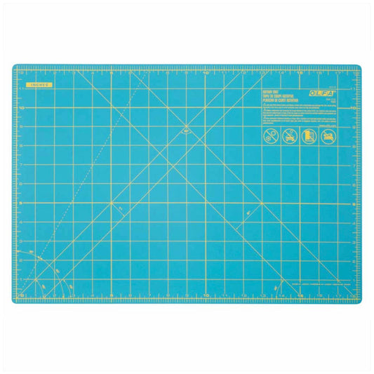 Double Sided Rotary Mat - 12” x 18” - Pink
