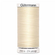 Sew-All Polyester Thread - Gütermann - #800 Ivory