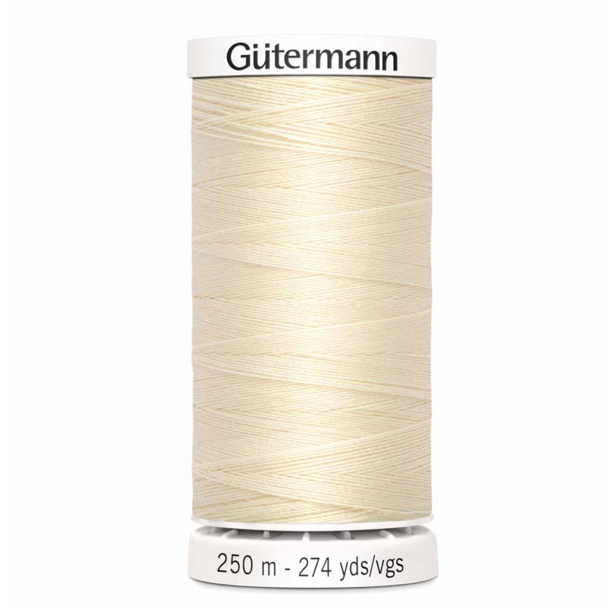 Sew-All Polyester Thread - Gütermann - #800 Ivory