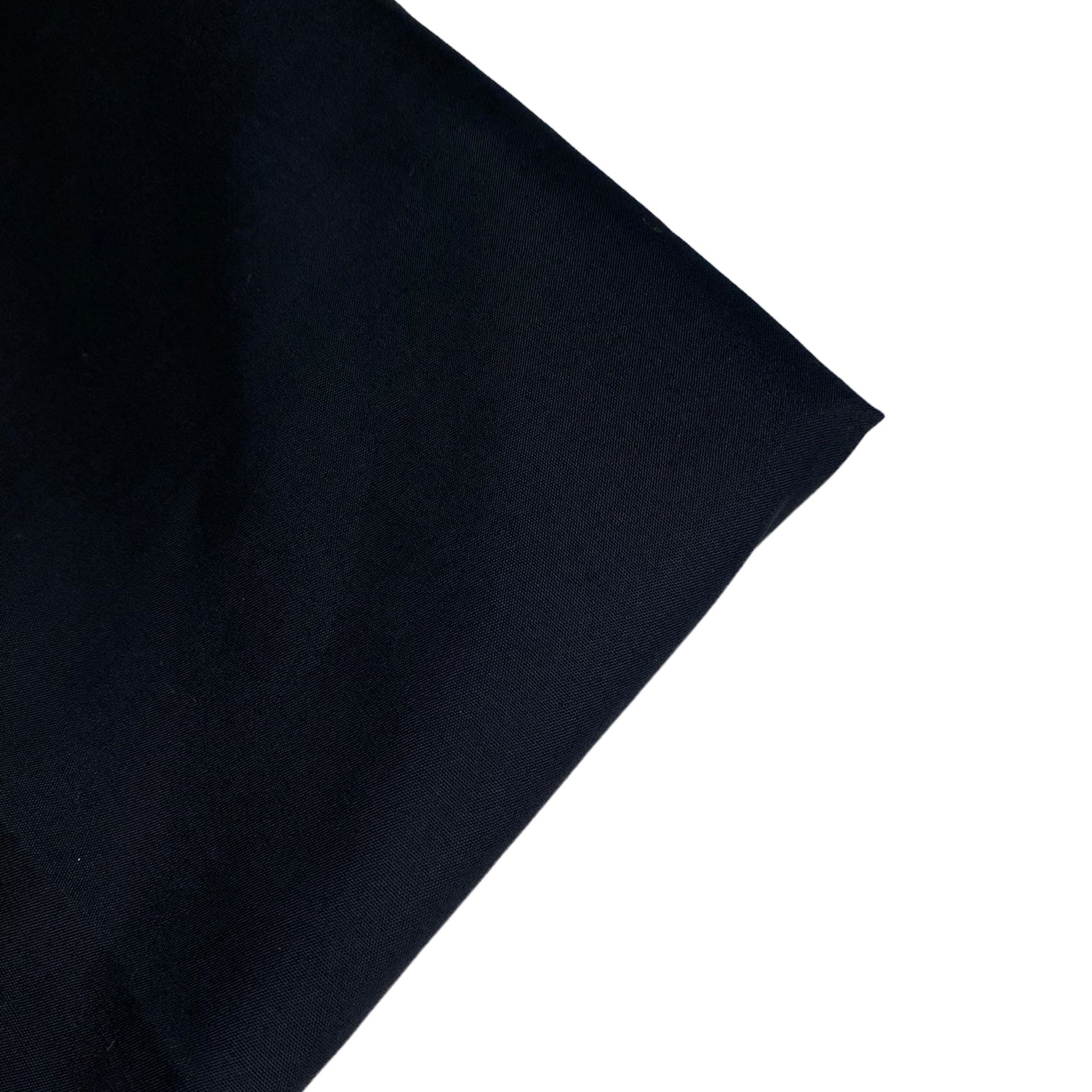 Polyester/Cotton Broadcloth - 60” - Black