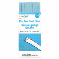 Double Fold Bias Tape - 6mm x 3.7m - Gold