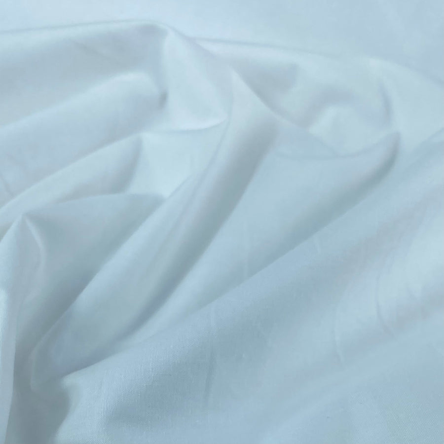 Cotton Percale - 4oz - 90” - White