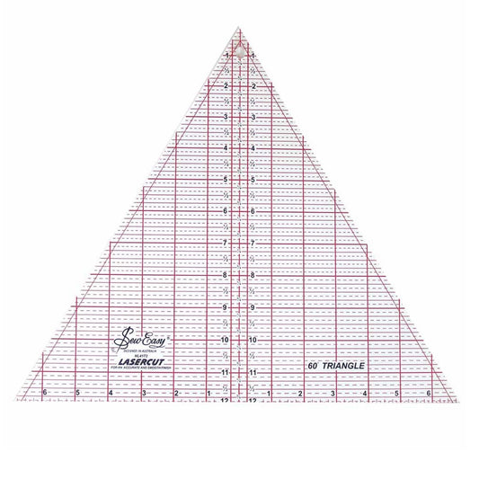 Triangle Ruler 60° - 12” x 13 7/8”