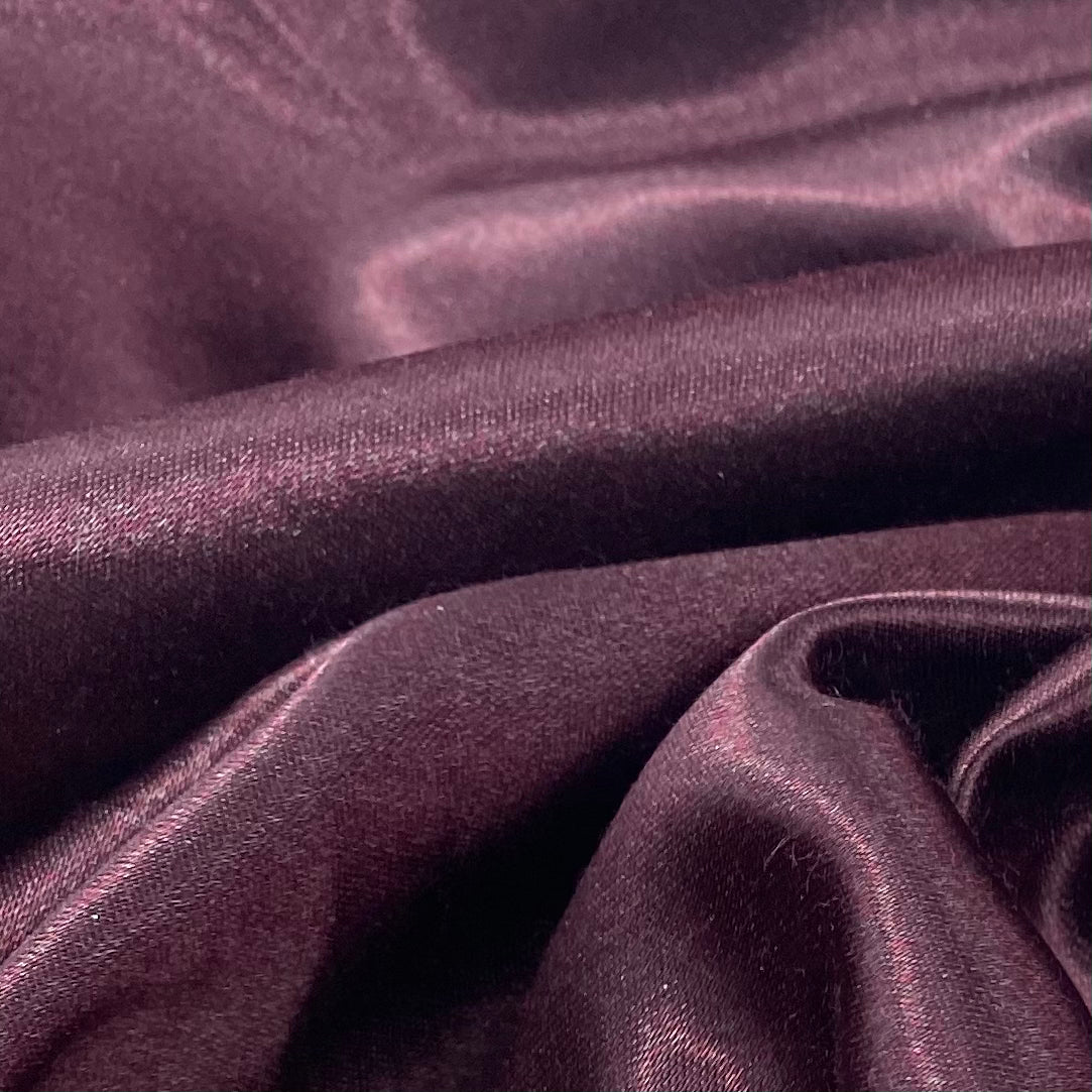Kasha Satin Lining - Burgundy