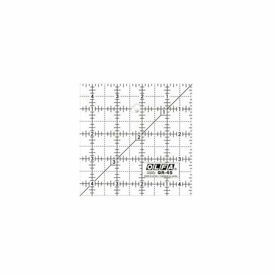 Square Frosted Acrylic Ruler - 12 1/2” x 12 1/2”