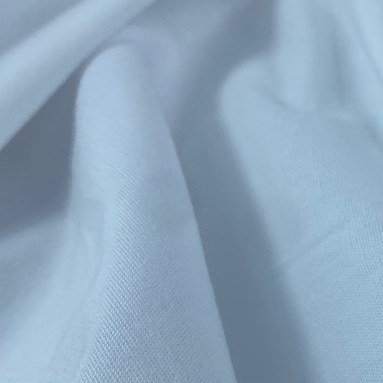 Woven Cotton - 5oz - White