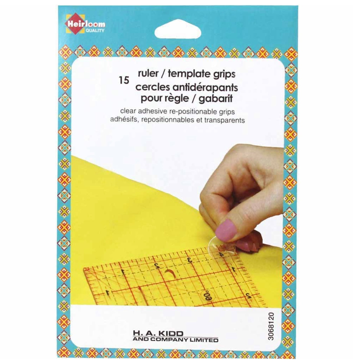 Quilting Ruler / Template Grip- 15 pcs · King Textiles