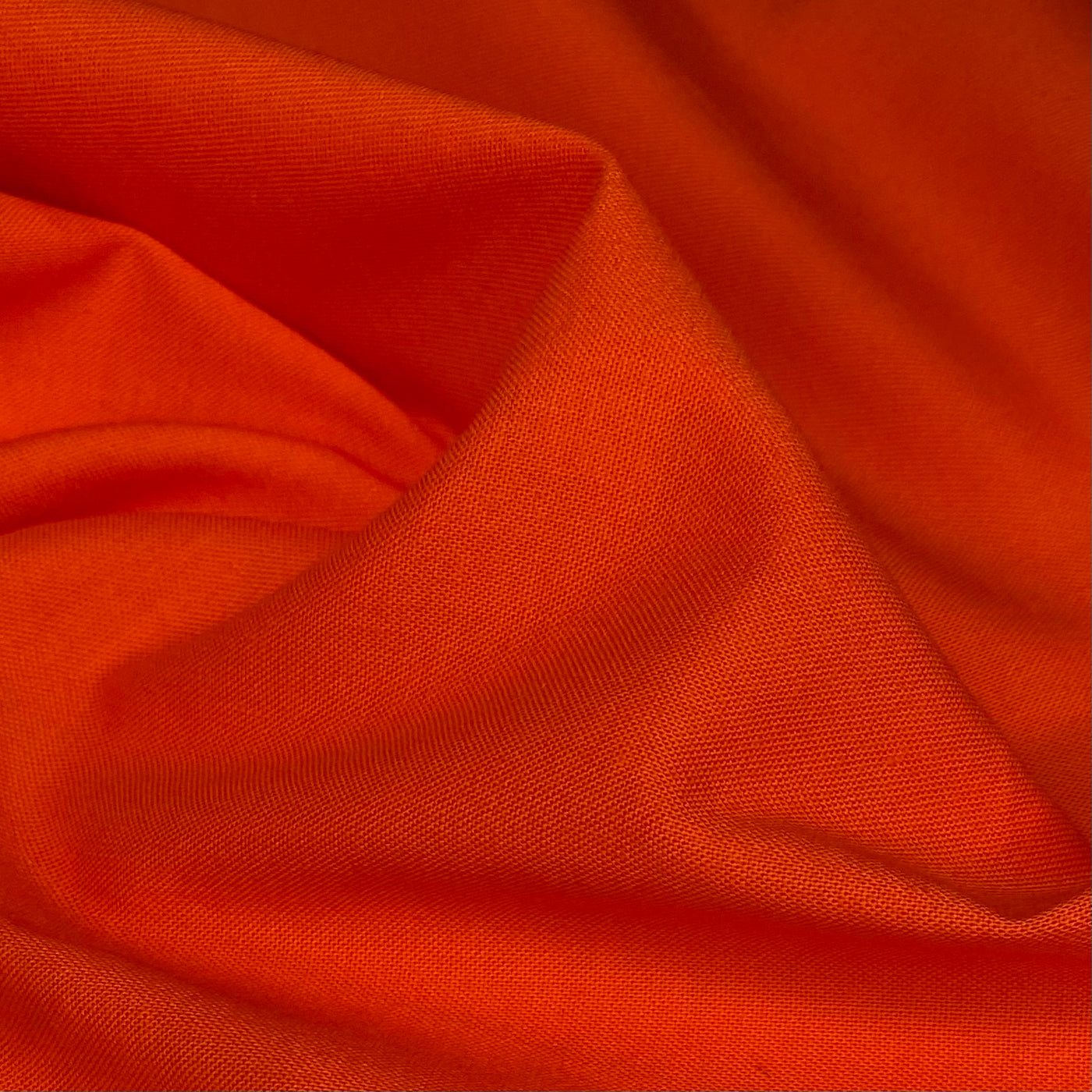 Cotton Broadcloth - Orange