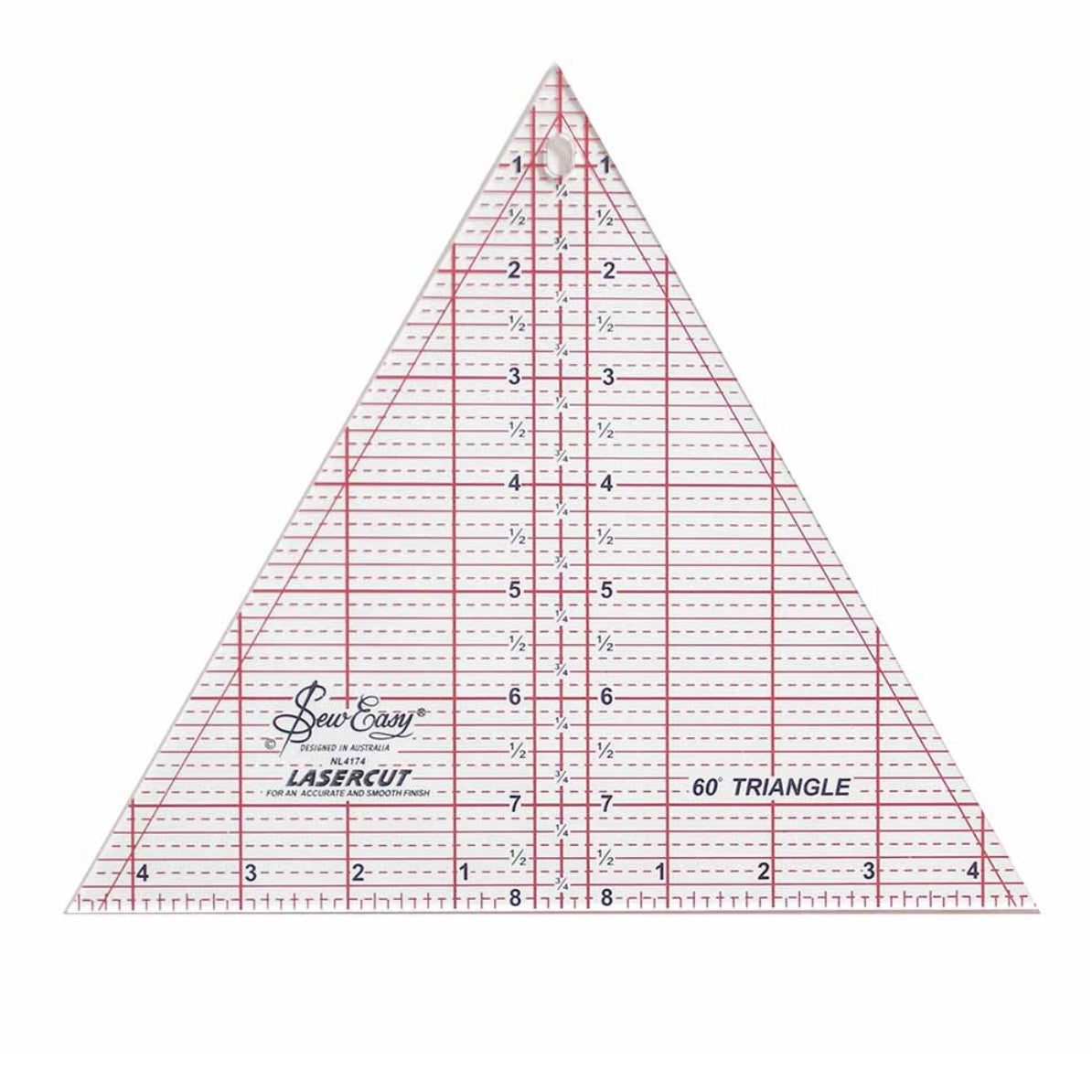 Triangle Ruler 60° - 8” x 9 1/4”
