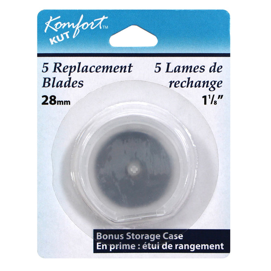 Replacement Straight Blades - 28mm - 5pc