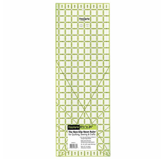 Non-Slip Ruler - 8 1/2” x 24”