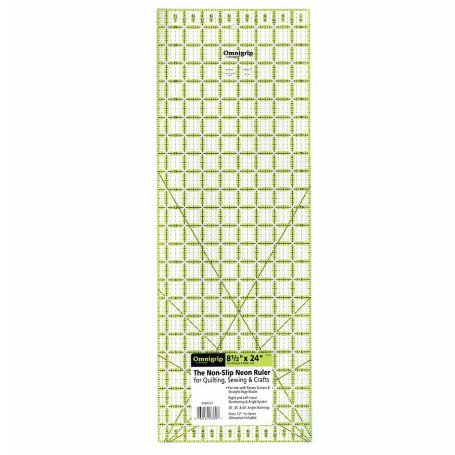Non-Slip Ruler - 8 1/2” x 24”