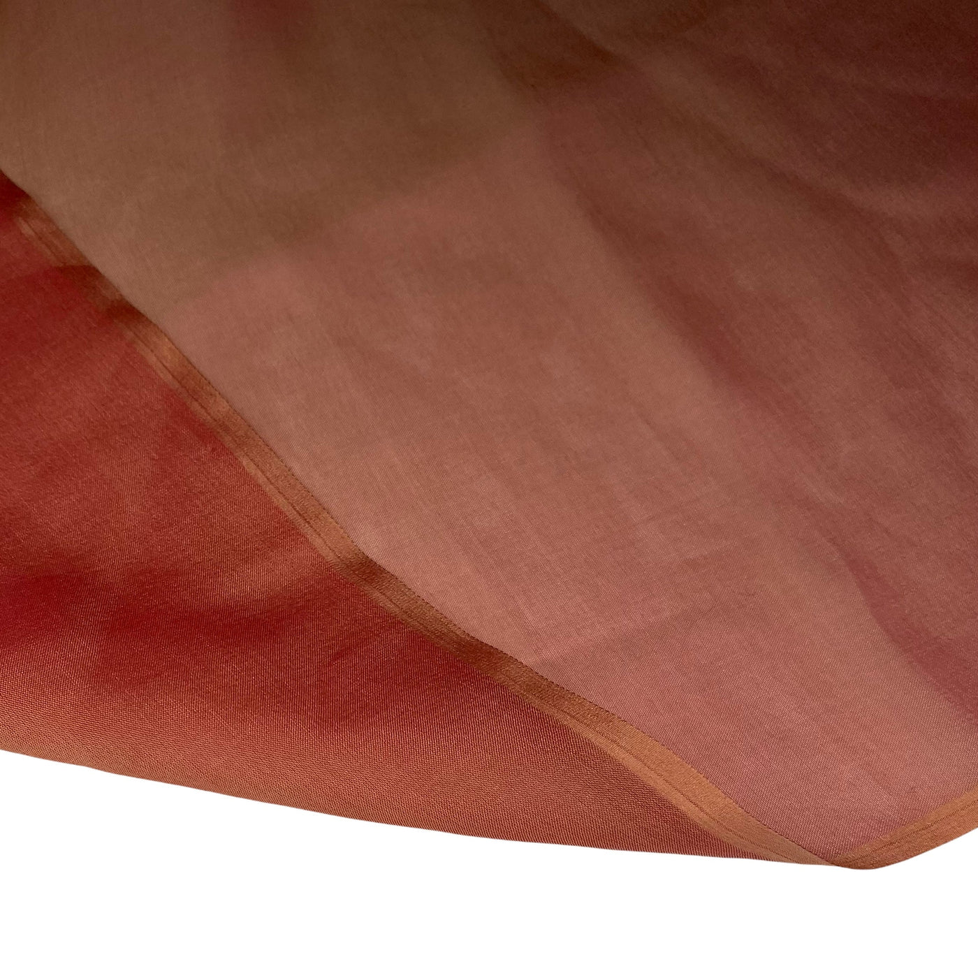 Shot Silk Chiffon - Peach/Magenta