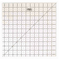 Square Frosted Acrylic Ruler - 9 1/2” x 9 1/2”