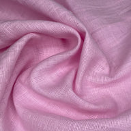 Slubbed Cotton Gauze - Pink