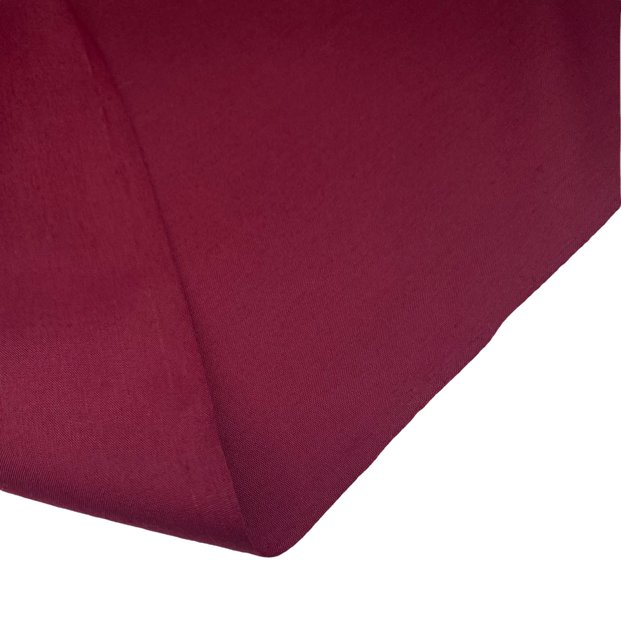 Polyester/Cotton Broadcloth - Burgundy